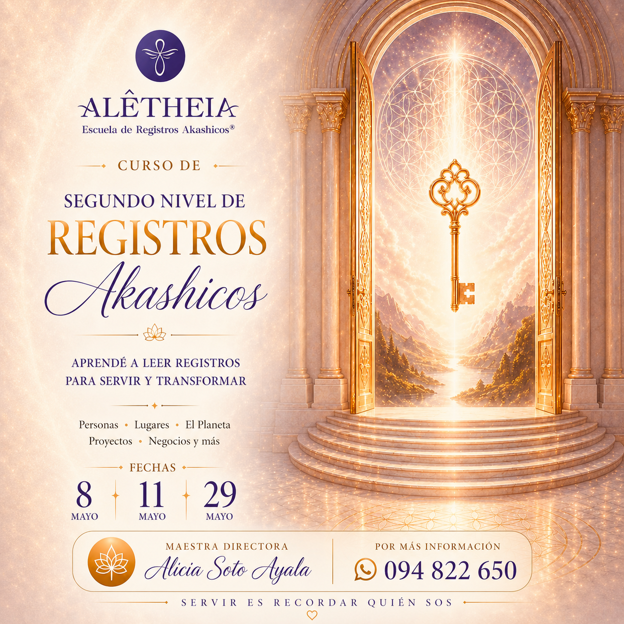 Cursos de registros akashicos nivel 2 Uruguay