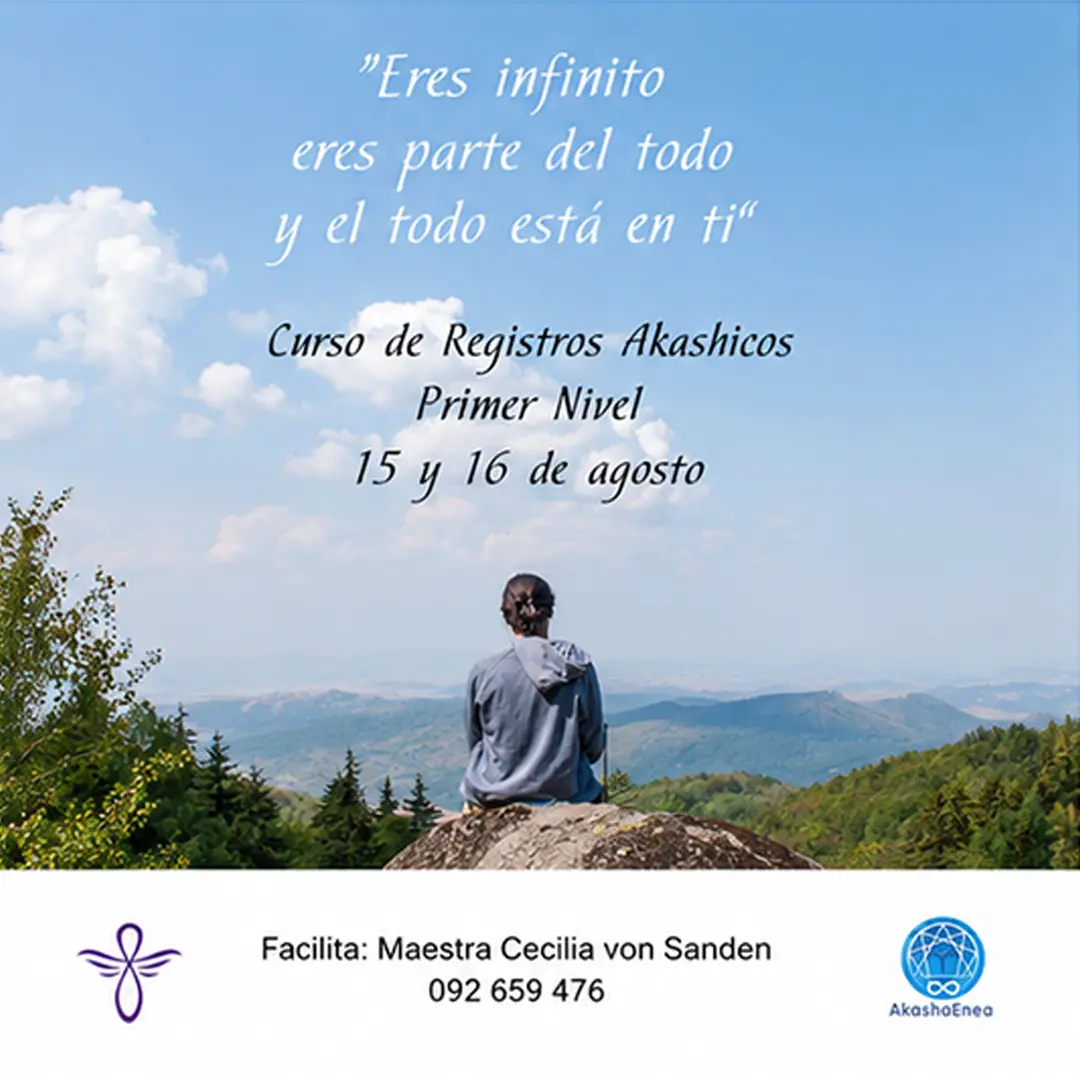 Iniciación en cursos de registros akáshicos nivel 1 Uruguay