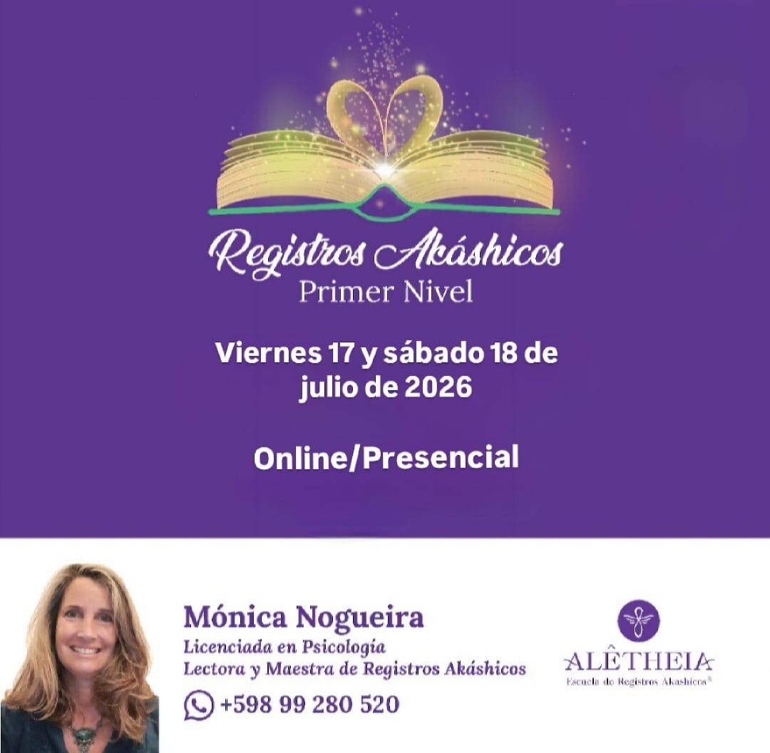 Iniciación en cursos de registros akáshicos nivel 1 Uruguay